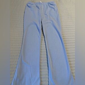 Light Blue Flared Pants